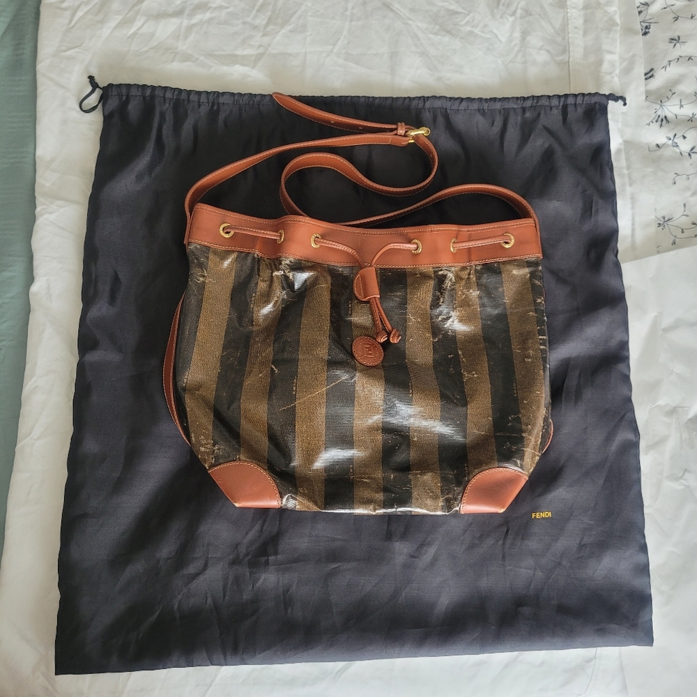 Authentic Vintage Fendi Bucket Bag